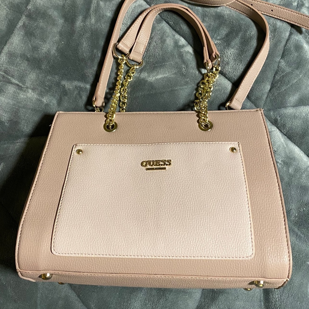 Guess hand and shoulder bag ( pink )